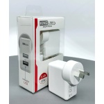 King Link USB + Power Adapter Dual USB with Lightning cable - Image 1