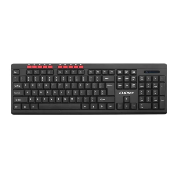CLiPtec ESSENTIAL AIR Wireless Multimedia Keyboard and Mouse Combo Set RZK339