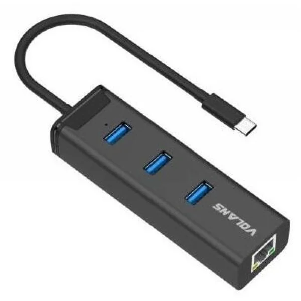 Volans  USB-C-HUB-3P-RJ45-ADAPTER