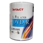 INTACT DVD-R / 8X / 100 TUBE / WHITE / IP0810 - Image 1