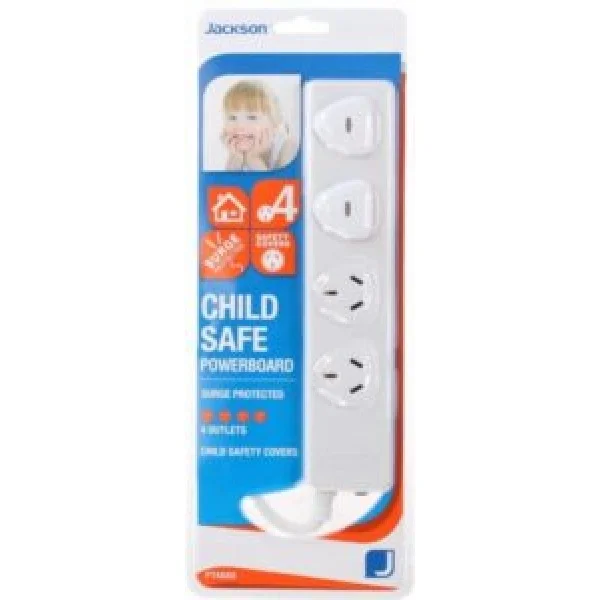 Jackson 4 WAY SURGE PROTECTED POWERBOARD
