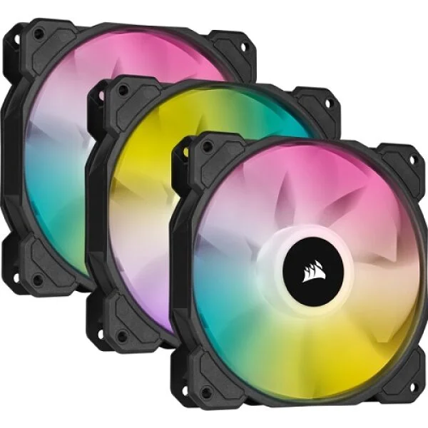 Corsair  120MM-SP120-ELITE-RGB-BLK-3PK