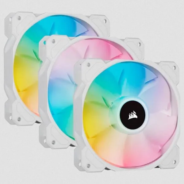Corsair  120MM-SP120-ELITE-RGB-WHT-3PK