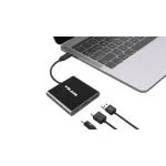 VOLANS VL-UCH3C2 Aluminium USB-C Multiport Adapter – Power Delivery – 4K HDMI – USB3.0 - Image 3