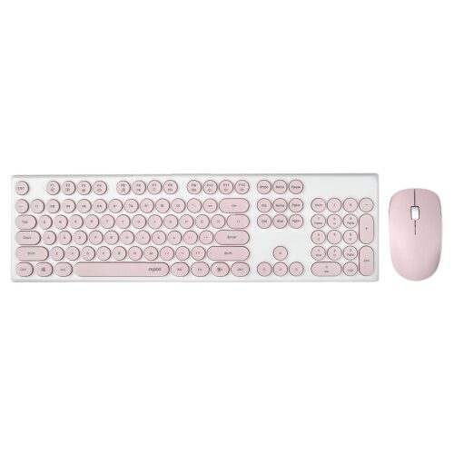 RAPOO Wireless Optical Mouse & Keyboard - 2.4G Connection