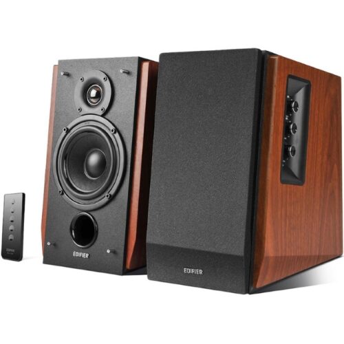 Edifier R1700BT Bluetooth Lifestyle Bookshelf Studio Speakers Brown
