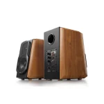 Edifier S1000MKII 2.0 Active Lifestyle Bookshelf Bluetooth Studio Speakers Brown (LS) - Image 2
