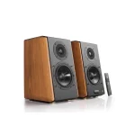 Edifier S1000MKII 2.0 Active Lifestyle Bookshelf Bluetooth Studio Speakers Brown (LS) - Image 3