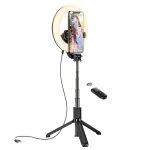 Hoco LV03 Selfie Stick Fill Light With Big Fill Light - Image 8