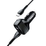 hoco-z36-leader-dual-port-car-charger-set-with-micro-usb-cable-connector