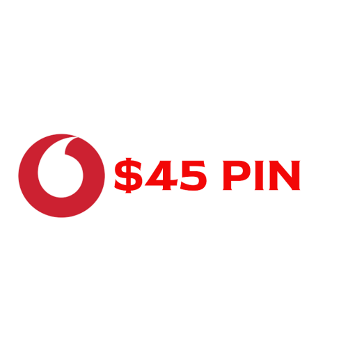 Vodafone $45 Prepaid Recharge Voucher PIN