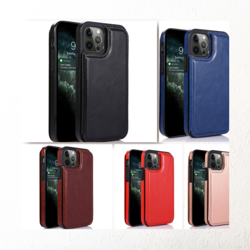 Back Flip Leather Wallet Case for iPhone 14 Pro