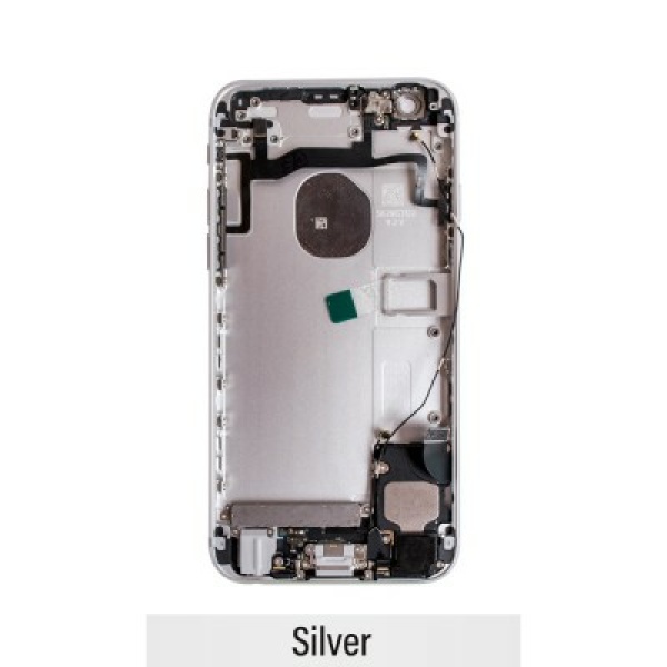 iPhone 6S Plus Silver Rear Housing (with Small Parts) OEM