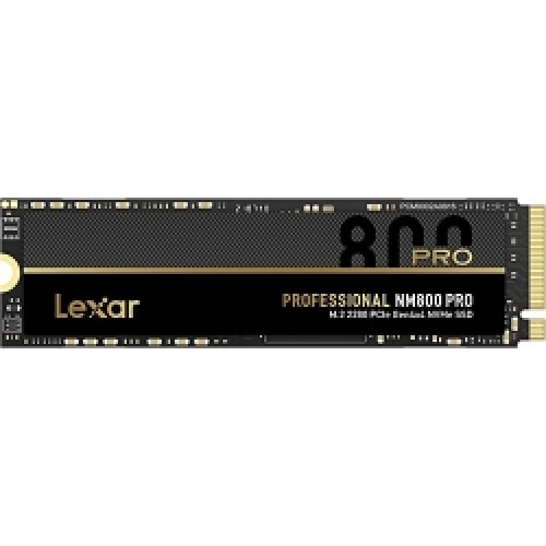 Lexar® Professional 1TB NM800PRO M.2 2280 PCIe Gen4x4 NVMe SSD