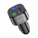 Hoco E67 Fighter QC3.0  FM Transmitter, Charger - Image 9