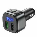 Hoco E67 Fighter QC3.0  FM Transmitter, Charger - Image 6