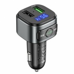 Hoco E67 Fighter QC3.0  FM Transmitter, Charger - Image 5