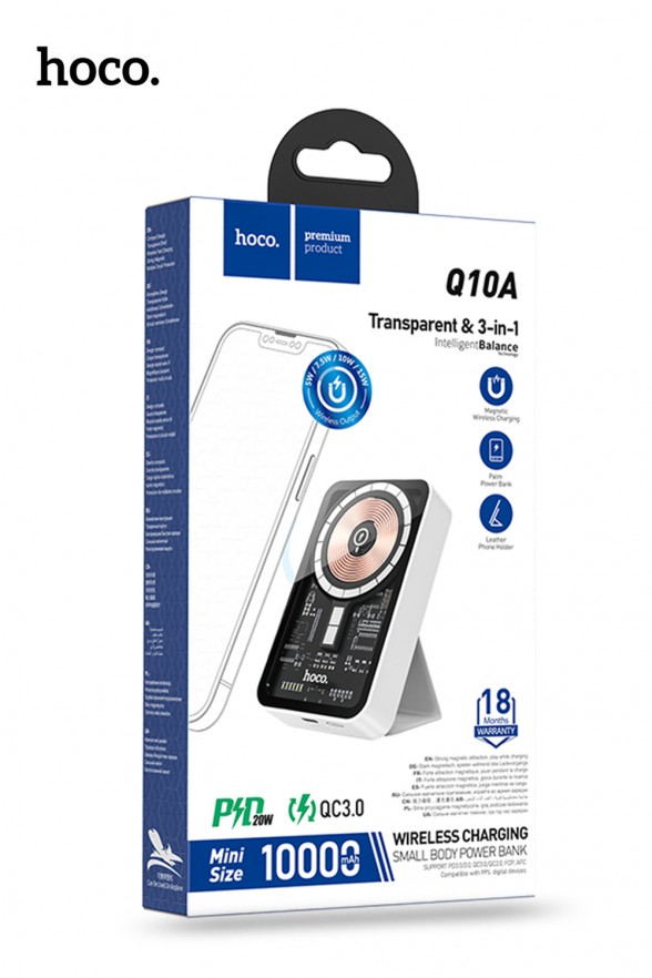 Hoco Power bank “Q10” magnetic wireless charging 5000mAh - M&L ...