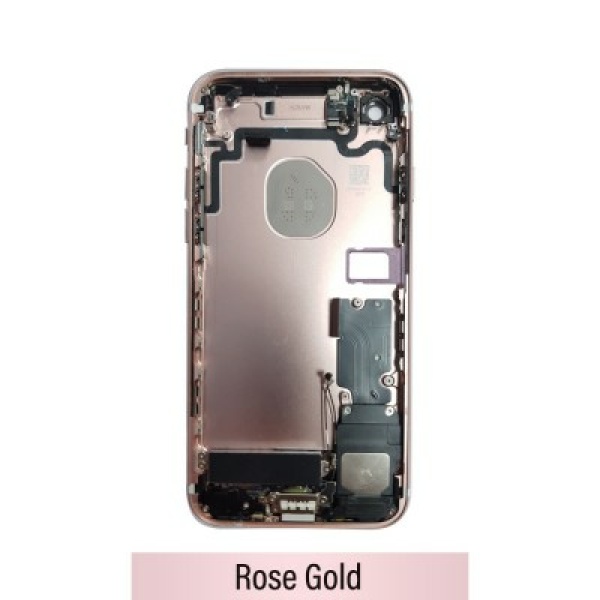 Iphone 7 Rear Housing (with Small Parts)-Rose Gold