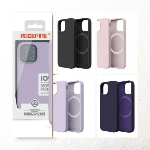 Liquid Silicone Case Cover with Magnetic Ring for iPhone 14 Pro-MAX Magsafe