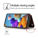 Galaxy A21s  Back Flip Leather Wallet Cover Case - Image 5