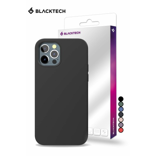 BLACKTECH Soft Feeling With Soft Micro Fiber Case for iPhone 14 Plus