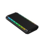 Simplecom SE525 NVMe / SATA M.2 SSD USB-C Enclosure with RGB Light USB 3.2 Gen 2 10Gbps - Image 3