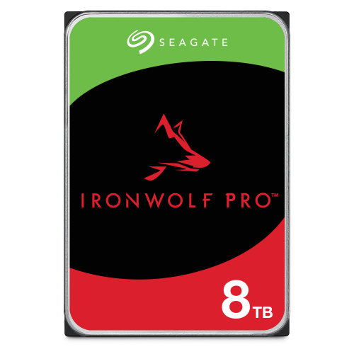 Seagate 8TB 3.5" IronWolf Pro NAS SATA3 NAS 24x7 Performance HDD