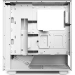 NZXT H5 Flow Computer Case - ATX Motherboard Supported - Mid-tower - Galvanized Cold Rolled Steel (SGCC), Tempered Glass - White - 4 x 120 mm x Fan(s) Installed - Power Supply Installed - 6 x Fan(s) Supported - 1 x Internal 5.25" Bay(s) - 2 x Internal 2.5" Bay(s) - 7 x Slot(s) - 1 x USB(s) - 1 x Audio In - Fan Cooler - Image 18