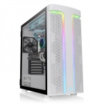 Thermaltake,  H590, Mid-Tower, Tempered Glass, Drive Bays: 2x3.5", 2x2.5"or4x2.5", Expansion Slot: 7, Motherboard Support: Mini-ITX/Micro-ATX/ATX/E-ATX, Pre-Installed Fan: 2x120mm, ARGB, Snow White - Image 1