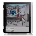 Thermaltake,  H590, Mid-Tower, Tempered Glass, Drive Bays: 2x3.5", 2x2.5"or4x2.5", Expansion Slot: 7, Motherboard Support: Mini-ITX/Micro-ATX/ATX/E-ATX, Pre-Installed Fan: 2x120mm, ARGB, Snow White - Image 3