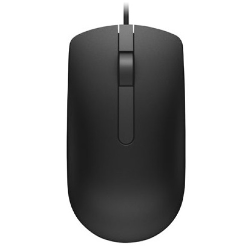 Dell 570-AASJ, MS116 Optical Mouse, Wired, 1000dpi, USB, Black, 1 Year Warranty