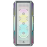 iCUE 5000T RGB Tempered Glass Mid-Tower Smart Case, White - Image 4
