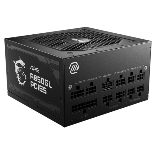 MSI MPG A1000GG, MPG Series, 1000W, 80 Plus Gold, Fully Modular, Fan: 135mm, ATX