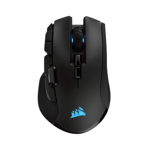 Corsair  IRONCLAW RGB Wireless Optical Gaming Mouse, Optical Sensor, Up to 18,000 DPI, 3-Zone RGB Backlighting, 10 Programmable Buttons