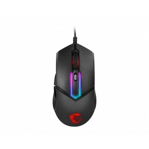 MSI CLUTCH GM30, Wired Gaming Mouse, 6 Buttons, 6200DPI, USB2.0, Black 1 Year Warranty