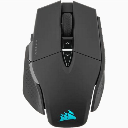Corsair M65 RGB Ultra Wireless Tunable FPS Gaming Mouse Black, CORSAIR MARKSMAN 26,000 DPI Optical Sensor, iCUE Software.