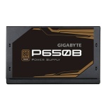 Gigabyte P650B 650W ATX PSU Power Supply 80+ Bronze 89% 120mm Fan Mesh Braided Cables Single +12V Rail Japanese Cap >100K Hrs MTBF no AU Power Cord - Image 1