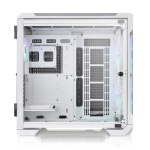 Thermaltake, View 51, Full-Tower, Tempered Glass, Drive Bays: 2x2.5"(Accessible), 2x3.5"or 2.5"(Hidden), Expansion Slot: 8, Motherboard Support: Mini-ITX/Micro-ATX/ATX/E-ATX, Pre-Installed Fan: 2x200mm/1x120mm, White, 2 Year Warranty - Image 3