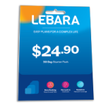 Lebara-$24.90