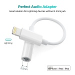 Choetech AUX005 Lightning to 3.5mm Headphone Adapter - Image 2