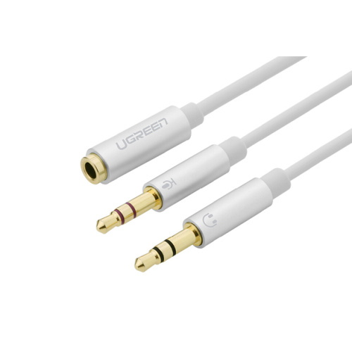 UGREEN 10790 Gold Plated 3.5mm Female to Dual 3.5mm Male Audio Y Splitter