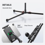 UGREEN 15647  2 in 1 Tablet (Max 12.9”) + Phone (Max 7.2”) Tripod Stand - Image 3