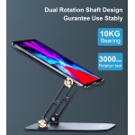 Choetech H061-GY I-pad & Desktop aluminium foldable & adjustable Stand - Image 4