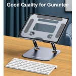Choetech H061-GY I-pad & Desktop aluminium foldable & adjustable Stand - Image 3