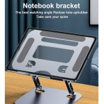 Choetech H061-GY I-pad & Desktop aluminium foldable & adjustable Stand - Image 2