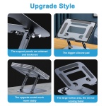 Choetech H061-GY I-pad & Desktop aluminium foldable & adjustable Stand - Image 7