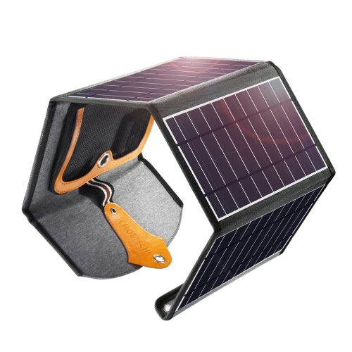 Choetech SC005 22W Portable & Foldable Solar Charger (4 Solar Pannels + 2 USB Ports)