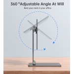 CHOETECH H069 - 12.9 inch iPad Pro magnetic 360° adjustable angle holder - Image 6