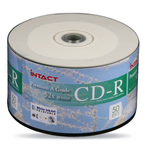 iNTACT CD-R / 52X / SPINDLE 50 / IP5250